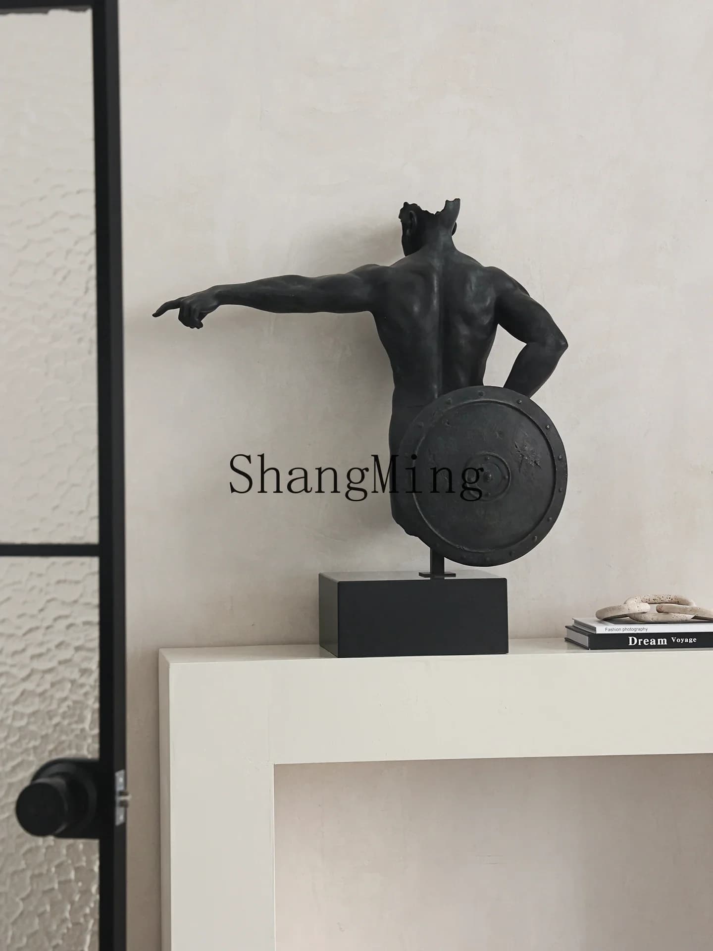 CL Guard Sculpture Ornament Living Room Entrance Office Ornament