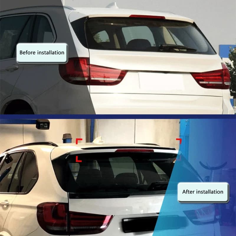 For BMW X5 F15 2014-2018 MP Rear Wing Modification Accessories - Fixed Wing Top Wing Tail Wing Upgrade for Vehicle Performance