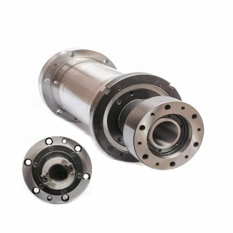 High Precision 120mm 6000RPM A2-4 CNC Turning Lathe Belt Driven Machine Tool Spindle