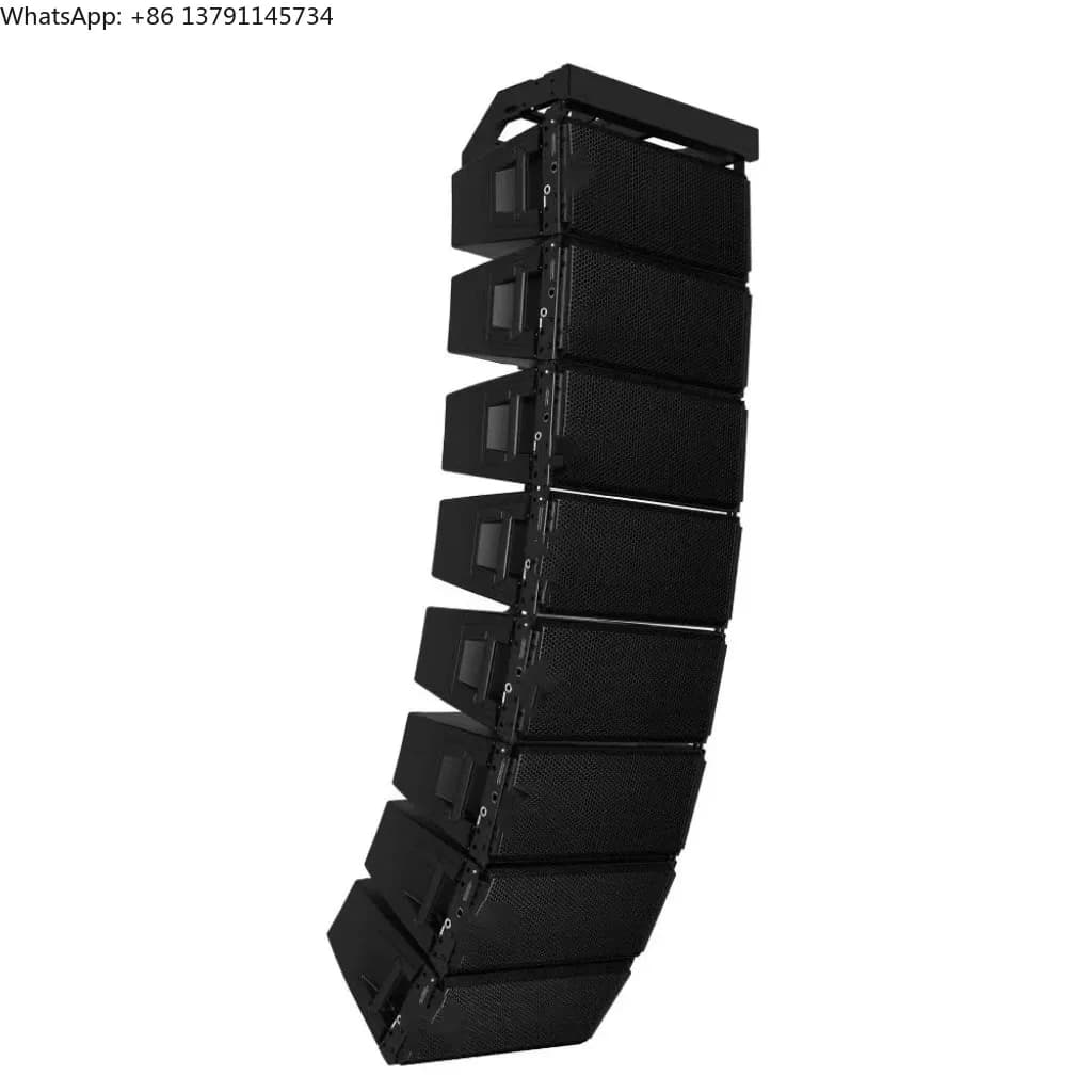 30A Dual 10 Inch Active Powered Two-way Rcf Line Array Speaker DJ Sound System Stage Professional Audio Outdoor Speakers