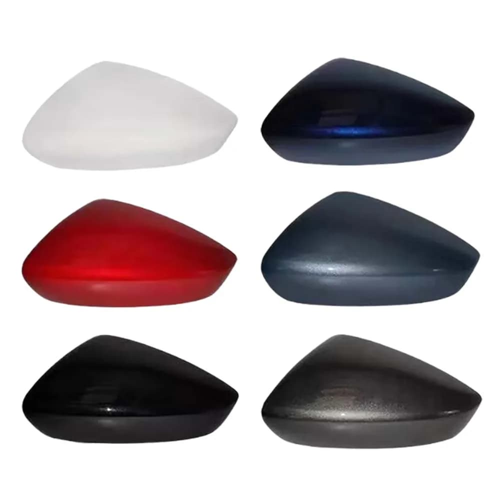 Protective Cover Pearlescent White Polar Door Mirror Shell For Mazda CX30 CX-30 2020 2021 2022 2023 Car Rearview Accessories