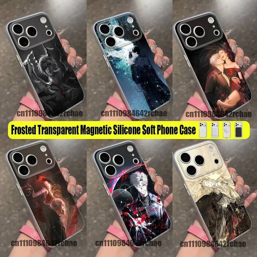 For Love And Deepspace Sylus Phone Case For iPhone 12,16,11,14,13,17,15,Plus,E,Pro,Max,Air,Mini For Magsafe Magnetic Clear