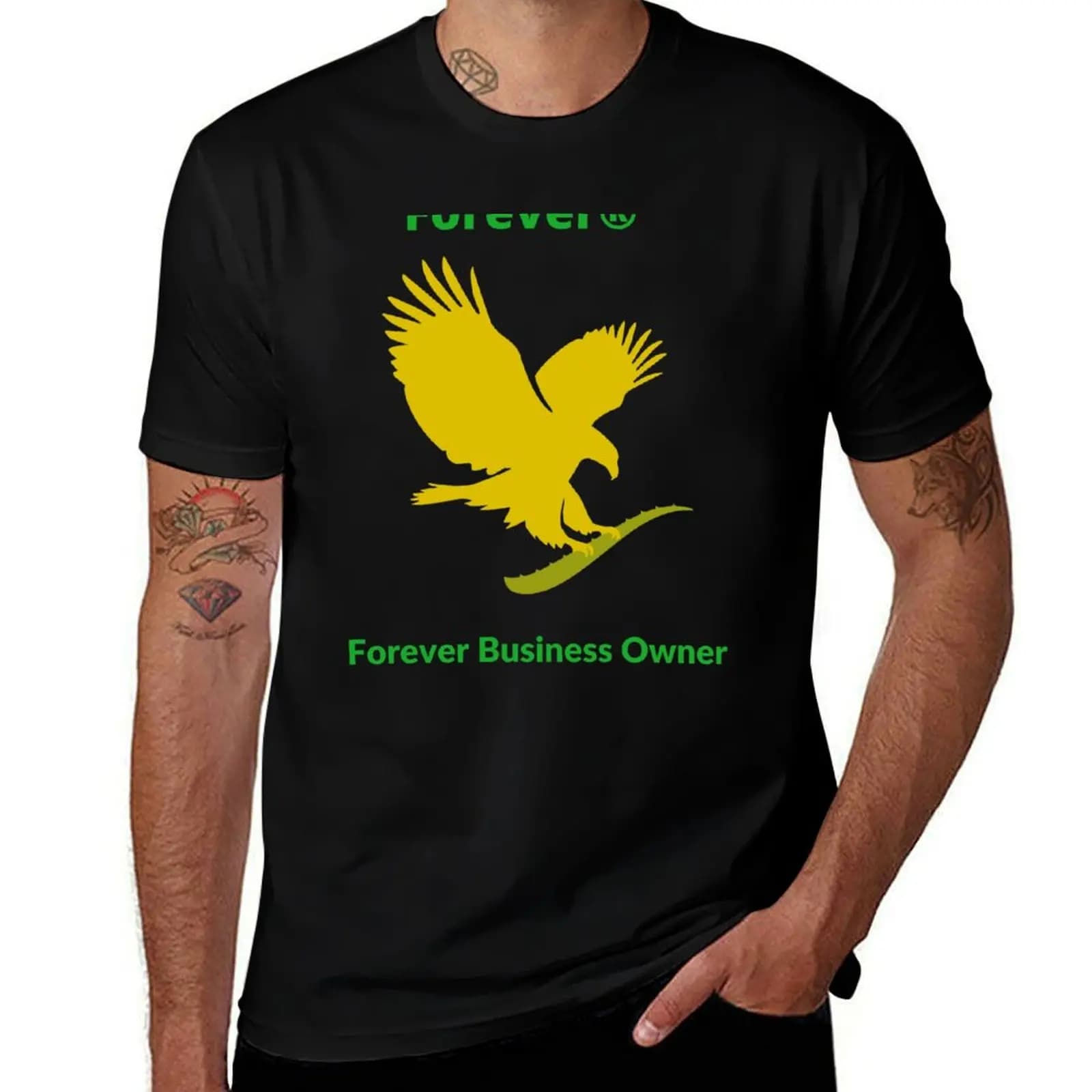 Forever Living Business Owner Shirts T-Shirt Plus Size Gym Sports T-Shirt