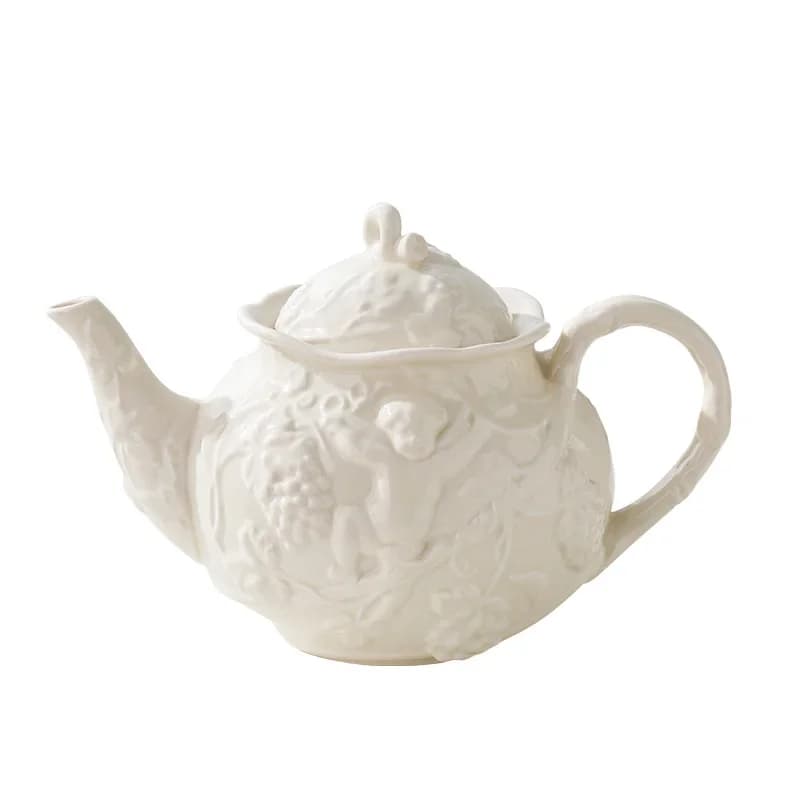 Cup Creative British Embossed Coffee Cup Personalized Kettle Household Afternoon Tea Water Utensils Set European Court