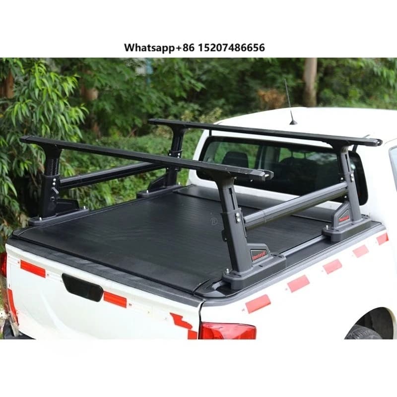 Adjustable Height Aluminium Alloy Universal Luggage Rack Car Roof Rack 4x4 Black Rack Roof for Nissan