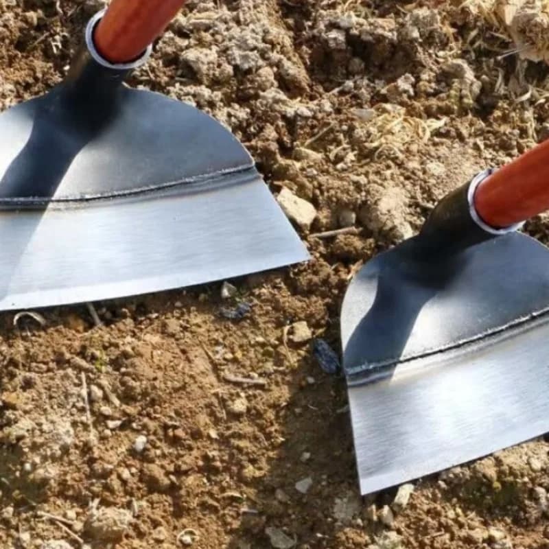 Agricultural and horticultural weeding, manganese steel forging hoe, soil loosening and weeding tool