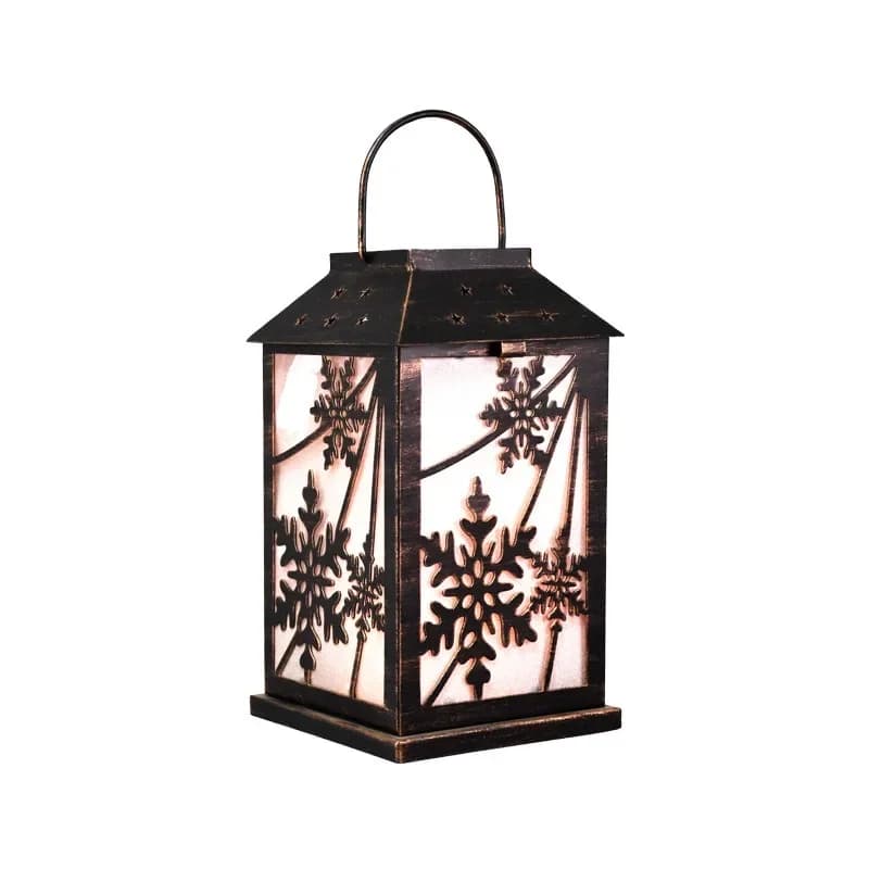 Vintage Halloween Wind Light LED Electronic Candle Light Portable Decorative Ornament Wind Light