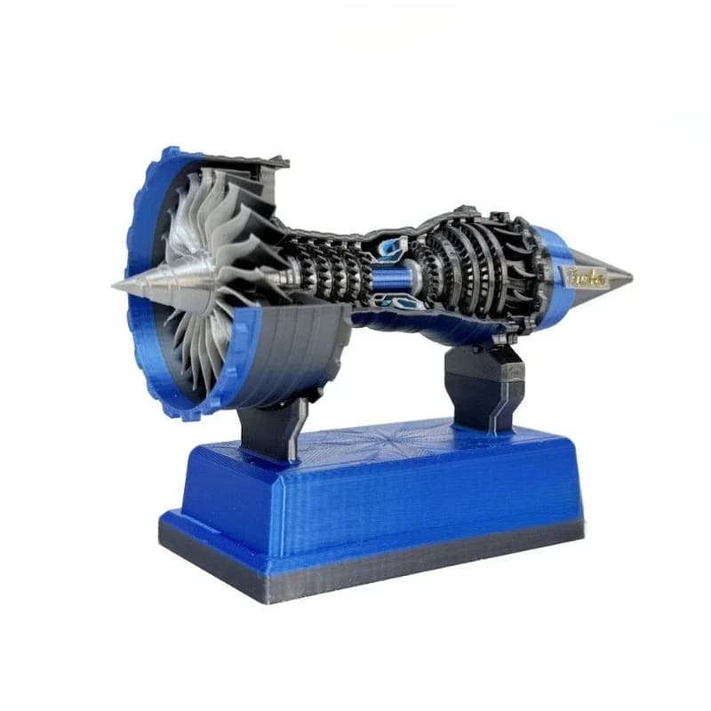 Aero Engine Mini Model Trent900 Aircraft Turbofan Engine
