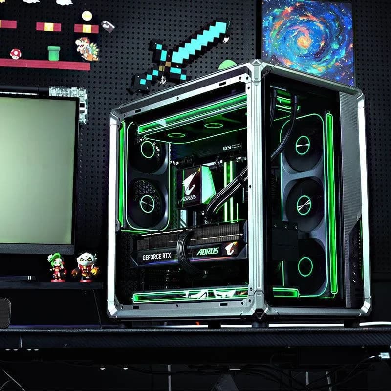 7800/9800X3D/9950x3D high-end desktop computer without graphics card e-sports game assembly machine