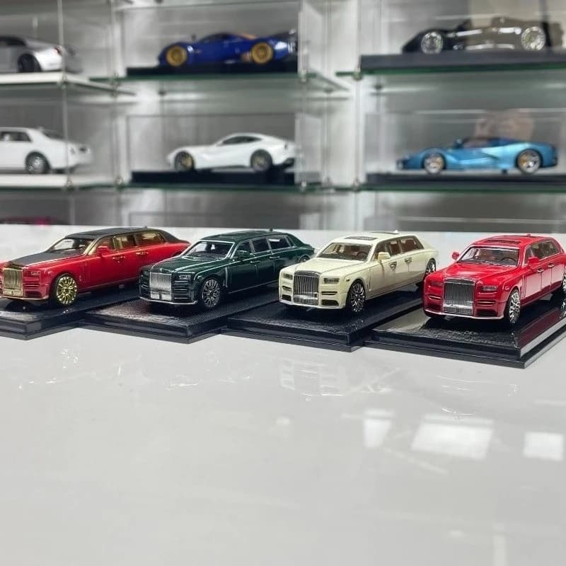 For the SC Rolls-Royce Phantom 8 Extended Edition 1:64 alloy car model - premium collection display piece - limited edition