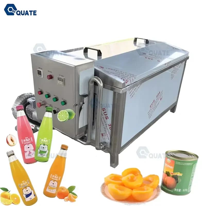 Small Wine Glass Cans Bottle Pasteurization Pasteurizer Sterilizer Machine