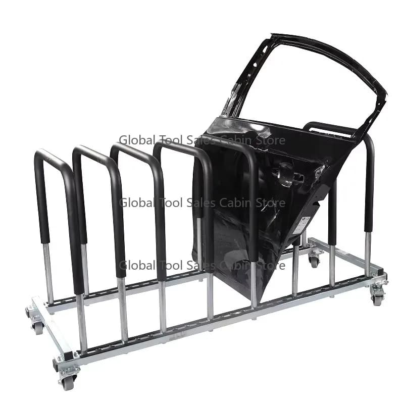 Mobile Placement Rack for Car Door Panel Cover
