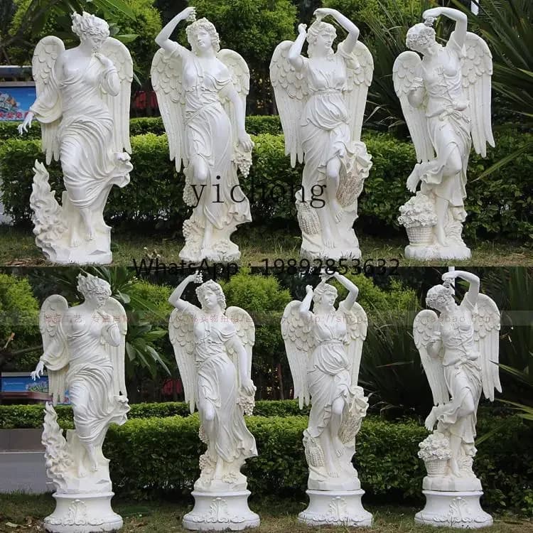 L14- Modern Fountain stract Art Creative Ornament Character Sculpture Garden Ornament