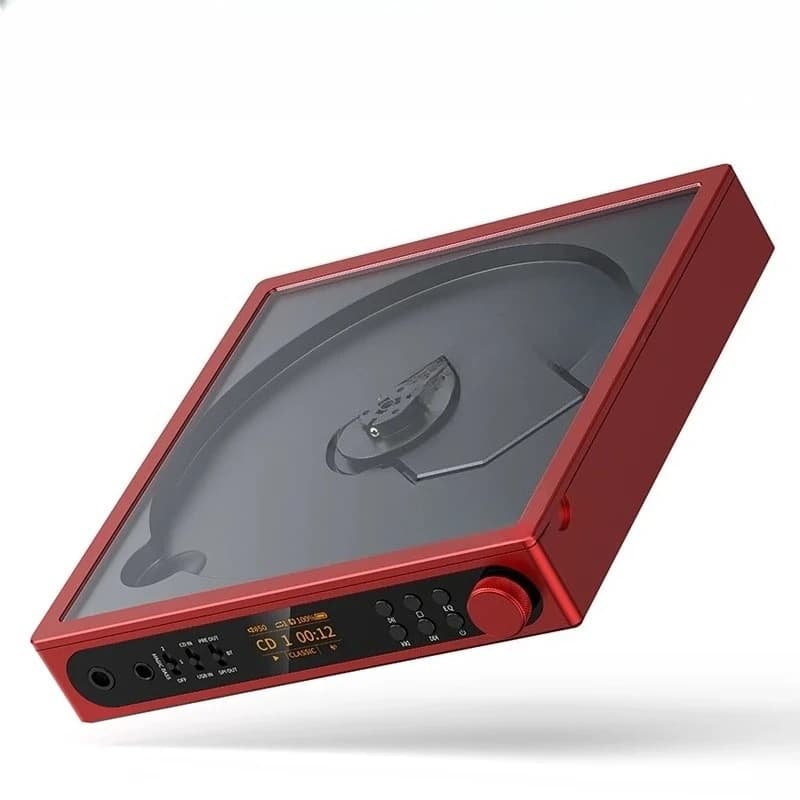 Portable CD Player Bluetooth HiFi Player 4.4 Balanced USB Turntable