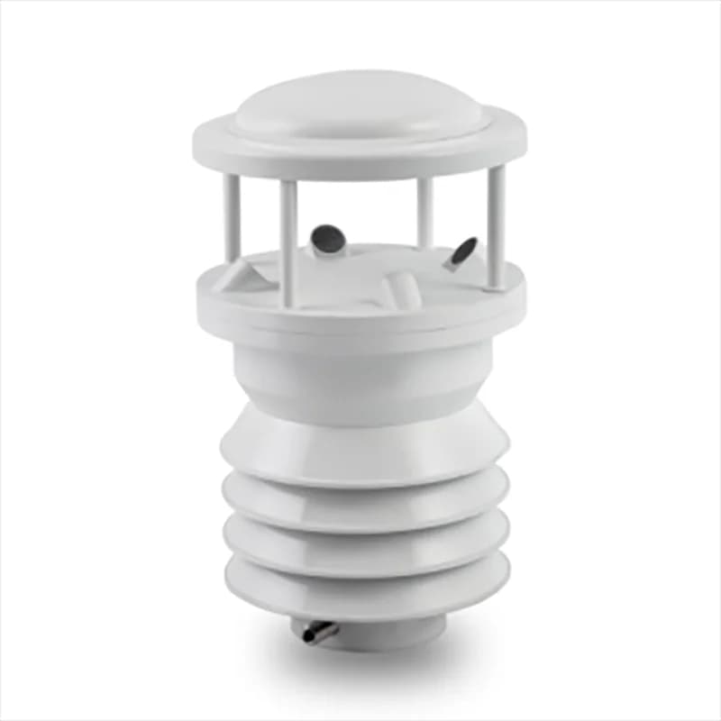 Compact Automatic Weather Station with Photovoltaic Power Wireless Radar Rainfall Sensor - Hot Selling Weather Monitoring System
