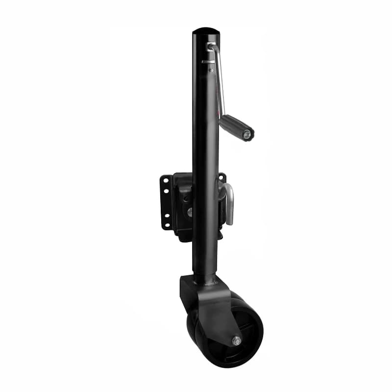 Trailer jack 6 "dual guide wheel, RV ATV yacht trailer bracket, hand crank modification accessories