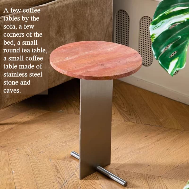 Modern Sofa Side Table Coffee Round Nightstands Clearance End Table Minimalist Low Tavolino Da Divano Vintage Furniture