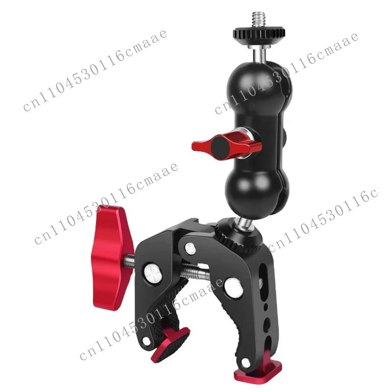 stabilizer 10kg load, aerospace aluminum,360-degree ball head, dual anti-slip grips,flexible use for action cameras/smartphones