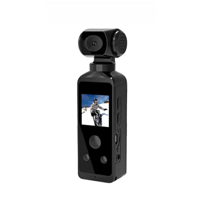 Pocket action camera 1080 high definition image stabilization, rotating camera, outdoor sports vlog portable shooting