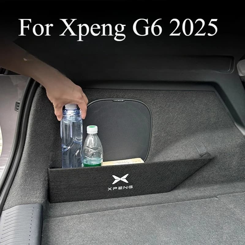 For Xpeng G6 2025 Car Storage Partitions Sides of The Trunk Partition Tail Box Shield Board