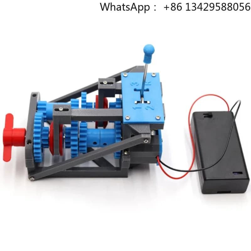 Four-gear manual transmission model car gearbox gearbox forward gear reverse gear simulation 3D printing parts