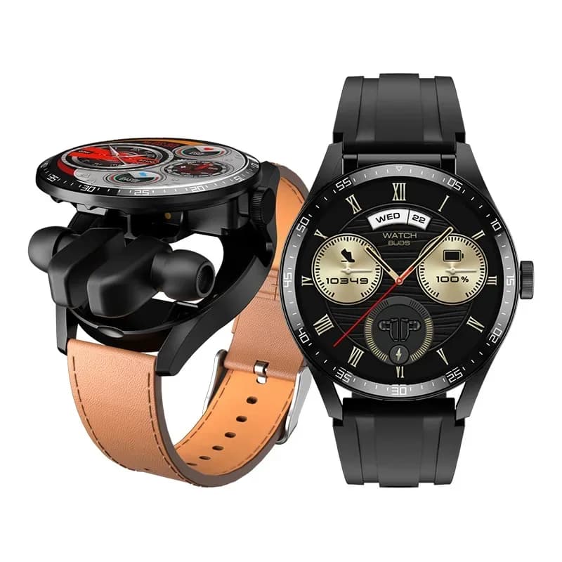 GT5 BUDS (Powerband) Bluetooth call music blood oxygen Ai noise reduction 2-in-1 headset smartwatch
