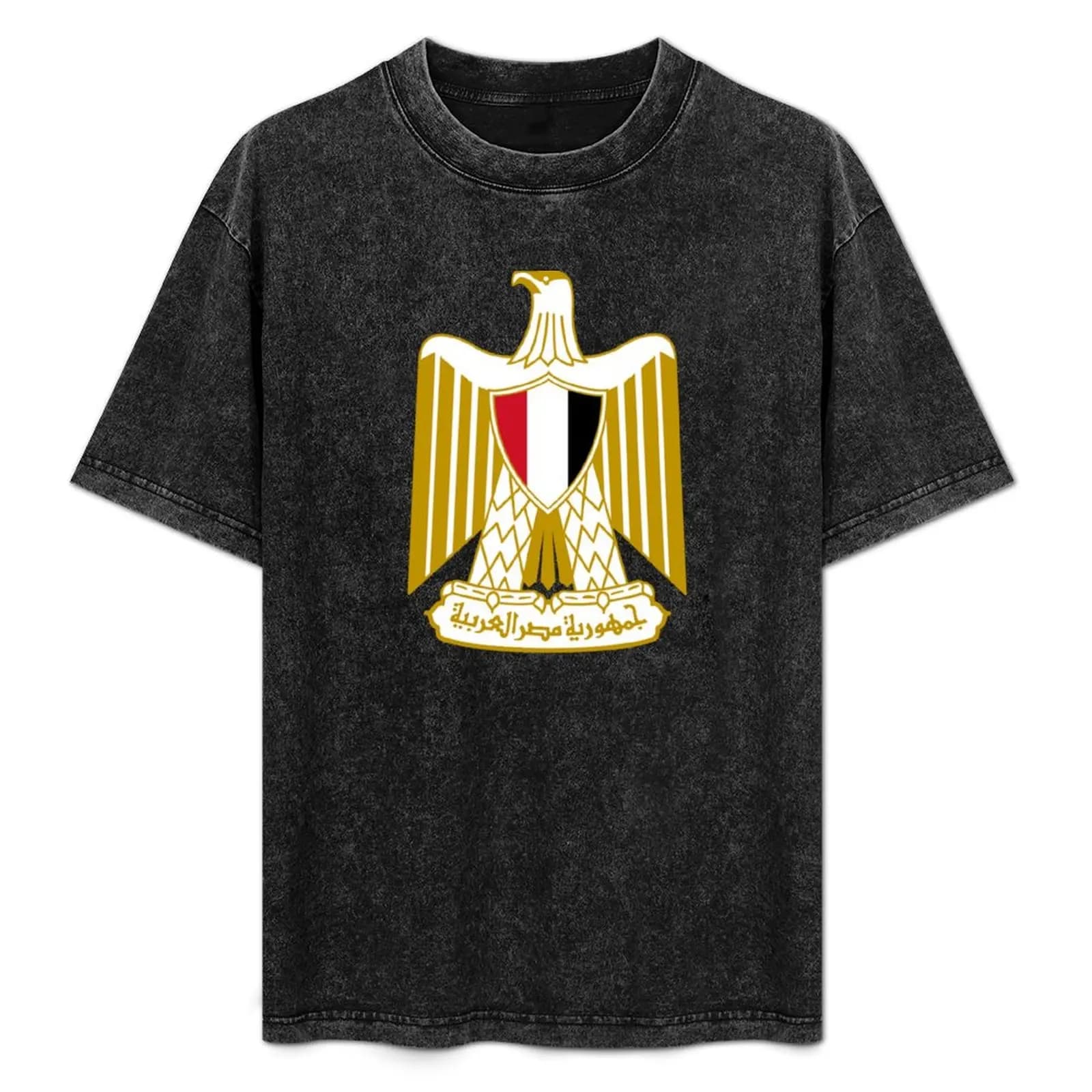 Egypt coat of arms T-Shirt funny t shirts cotton man t shirt heavy cotton T-Shirt
