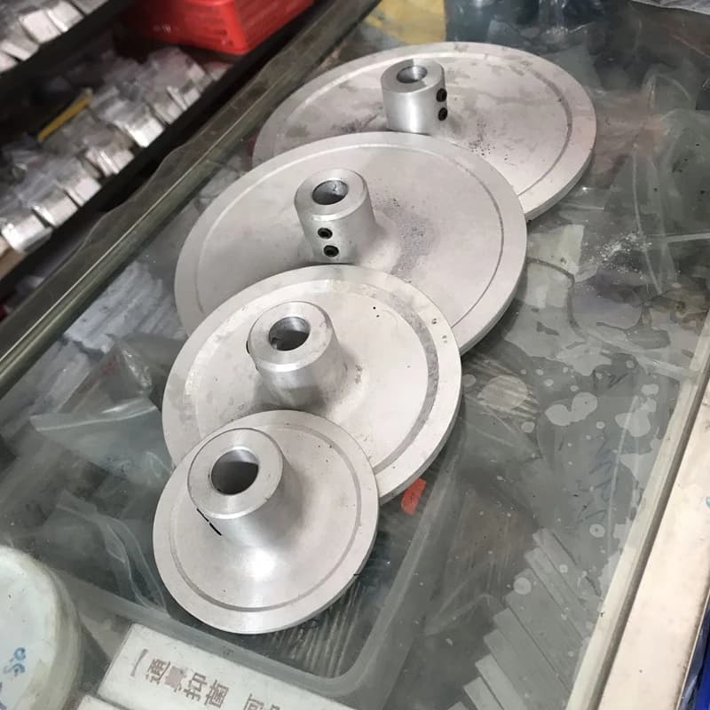 Polishing Grinding Aluminum Plate Disc 4" 6" 7" 8" 9" for Flat Machine Sponge Sheepskin