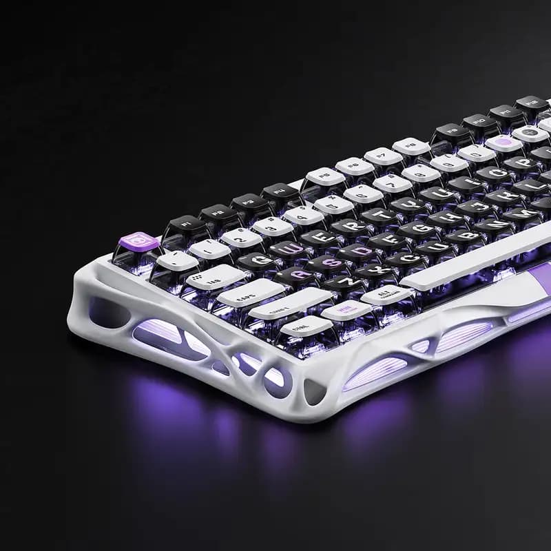 Wired USB C RGB Gaming Keyboard Hall Effect Magnetic Switch 8000Hz Polling Keyboard