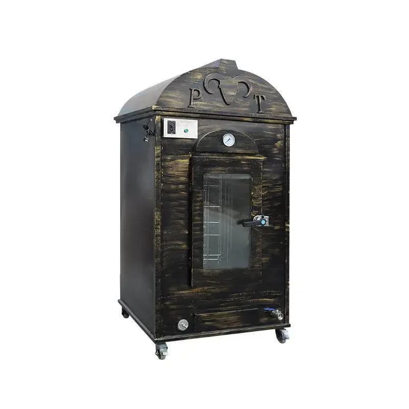 OEMVertical roast whole sheep stove, commercial fully automatic charcoal dual-purpose, yurt type roasted lamb leg lamb chop rabb