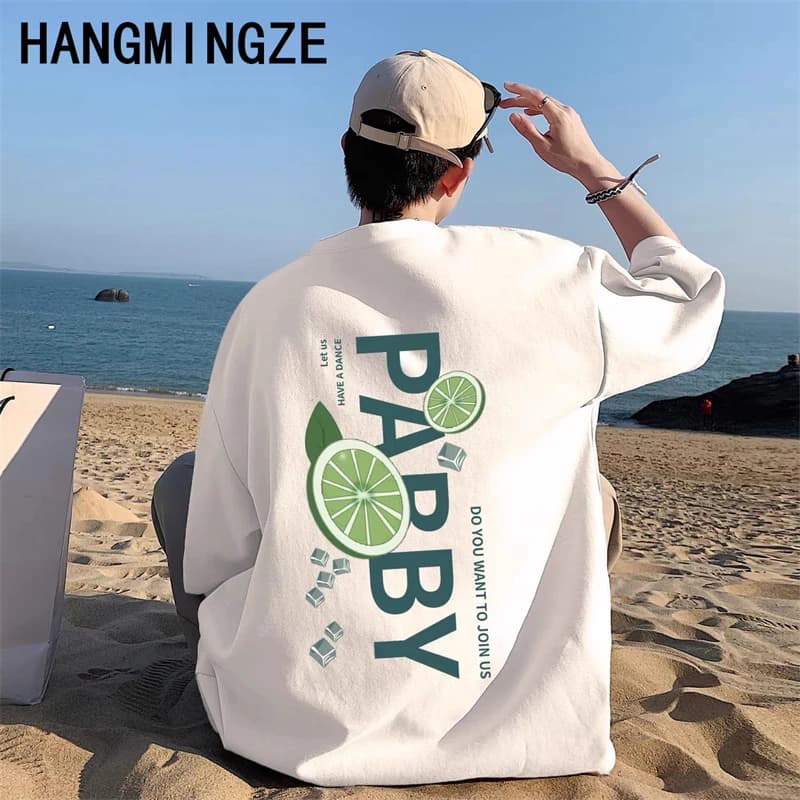 2024 Men's Cotton T-shirt Summer Original Oversized Short Sleeve Luxury Loose Fast Breathable Harajuku Streetwear Clothes
