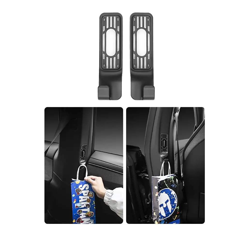For Tesla Model YL 2025 2026+ Rear Air Conditioning Vent Hook Rear Air Conditioning Vent Grille Automotive Interior Accessories