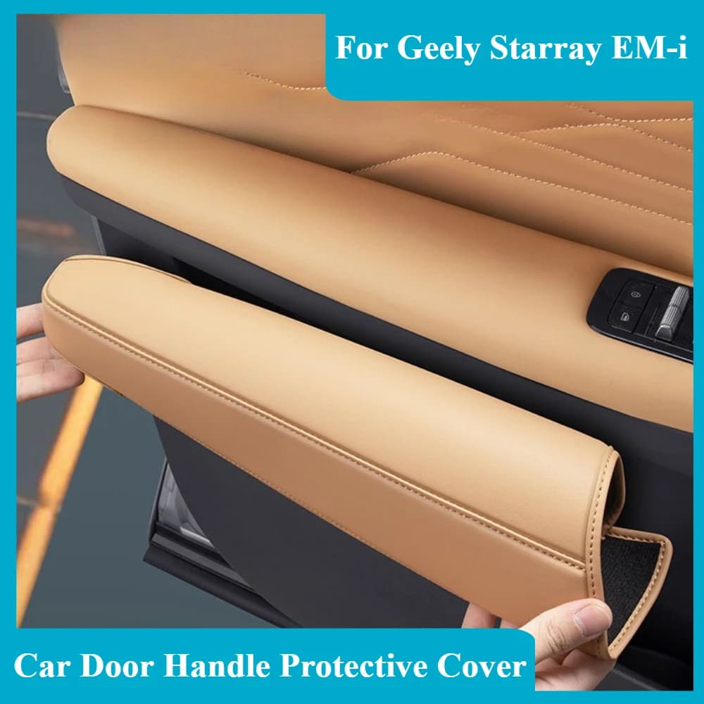 For Geely Starray EM-i Car Interior Door Handle Protective Cover Pull Handle Guard Pad Anti-scratch Car Interior Accessories