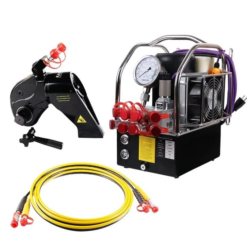 10,000psi 3MXTA 1 Inch 433-4332Nm Lightweight Adjustable Square Drive Hydraulic Torque Wrench