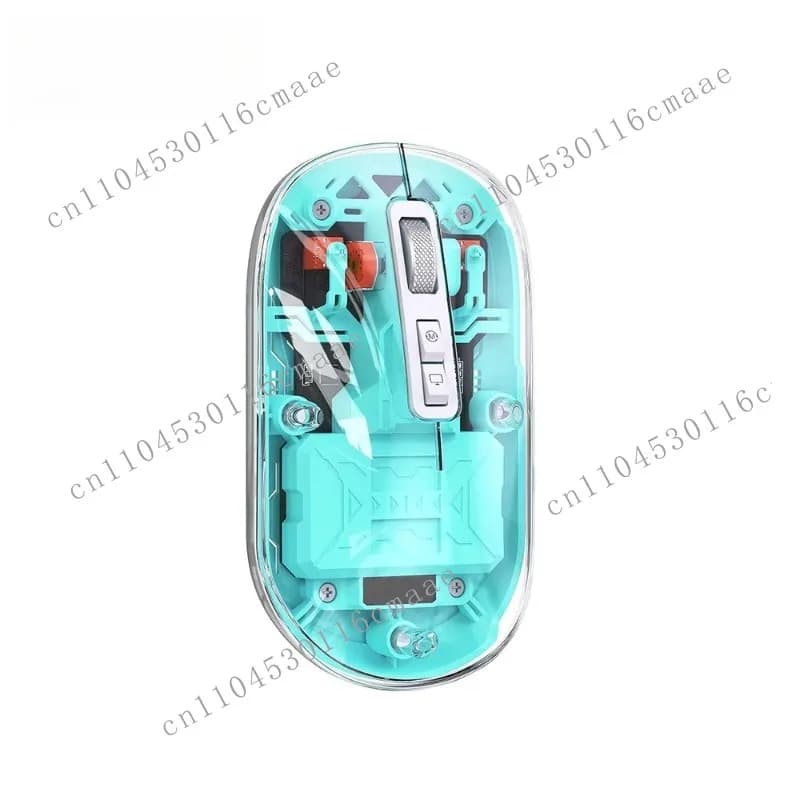 2.4G Rechargeable Wireless Mute 1600DPI Mouse 6 Buttons for PC Laptop Computer Gaming Office Home Waterproof Mouse