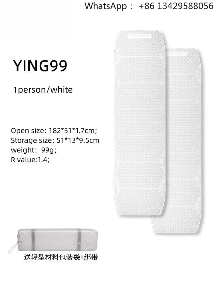 Ying 99  lightweight folding hiking camping mat outdoor hiking camping sleeping mat nap mat
