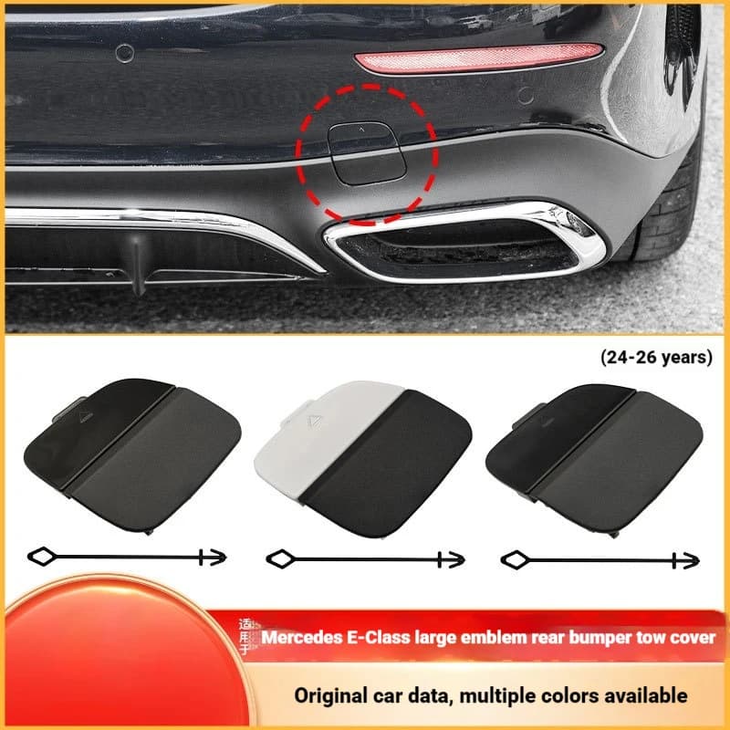 Applicable to Mercedes-Benz E-Class Sport Rear Bumper Traction Hook Hole Cover W214 Rear Bar Trailer Cover 2148856704