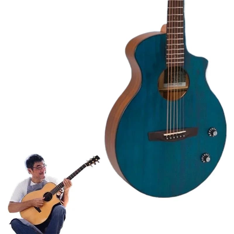Guitar Intelligence Bureau Li Zongsheng Brand Paulownia Wood Full Single Guitar Beginners Men and Women