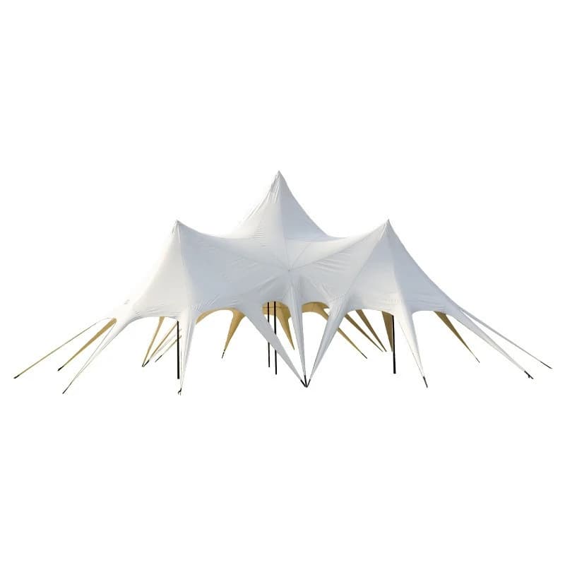 Outdoor super camp canopy tent, 2-in-1 awning canopy