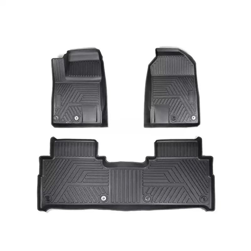 Car interior accessories waterproof TPE floor car carpet mat single floor mat T2