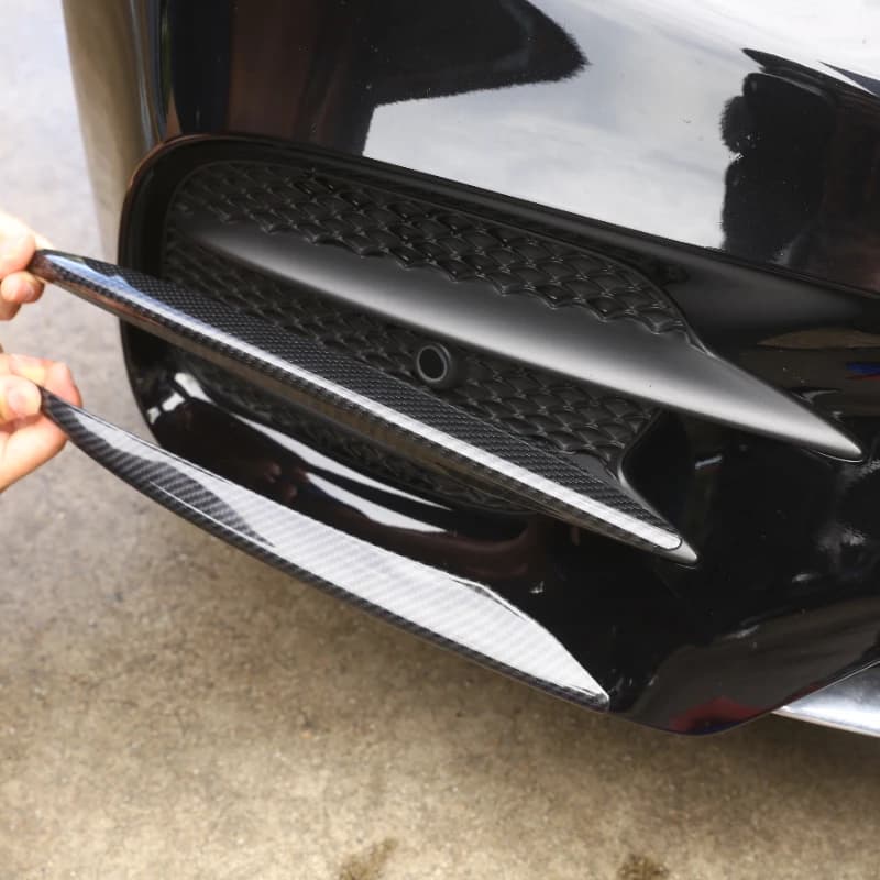 For Mercedes Benz E Class W213 2016-2022 E43 AMG ABS Chrome Car Front Fog Lamp Cover Trim Car Accessories