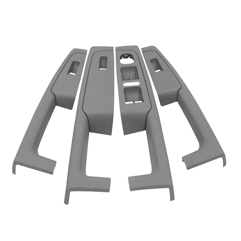 1 Juego de 4 Uds para Skoda Superb 2 2008-2013 nuevo Beige gris manija de puerta interior de coche reposabrazos marco guante 3T