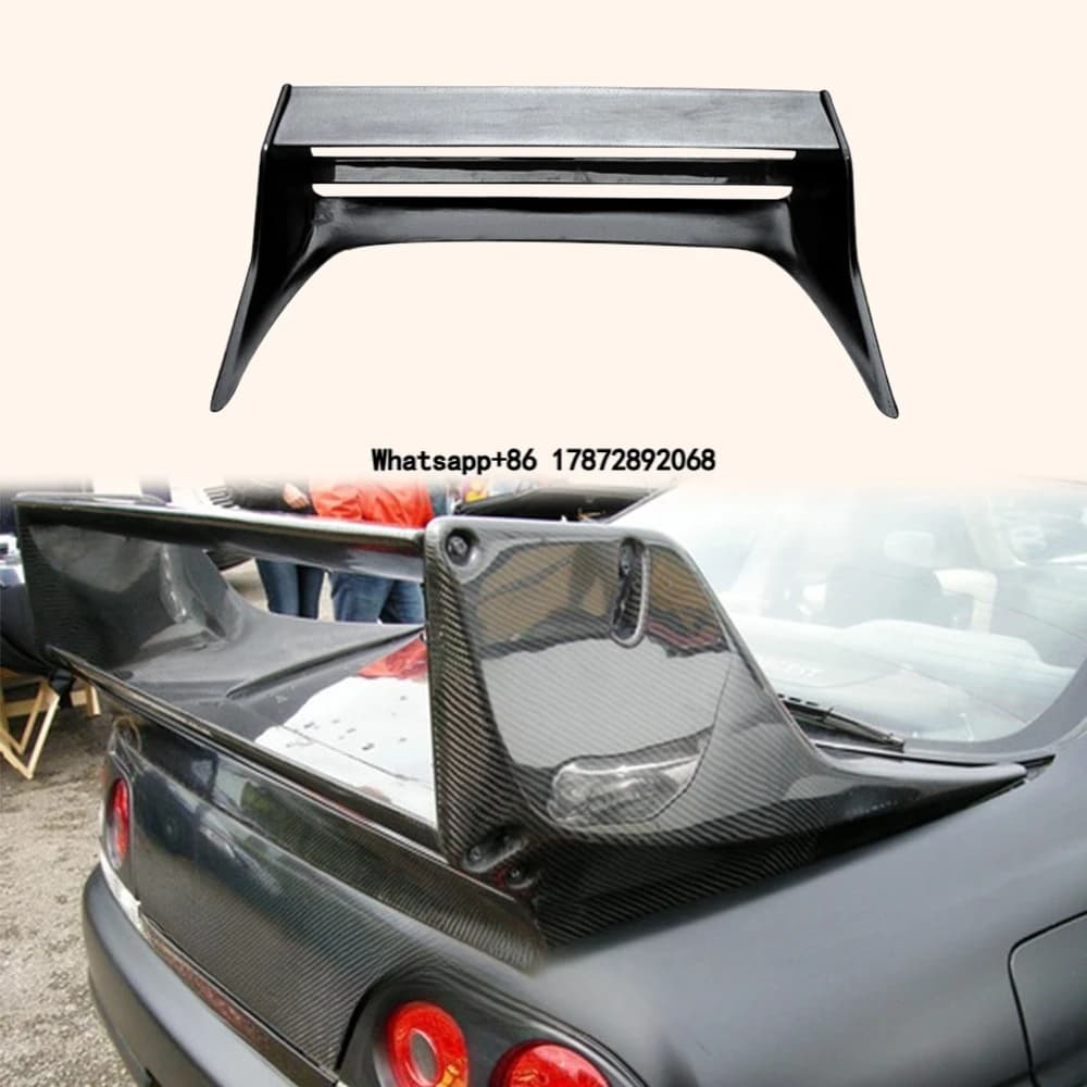 FOR  R33 GTS GTR Carbon Fiber Gracer Spoiler