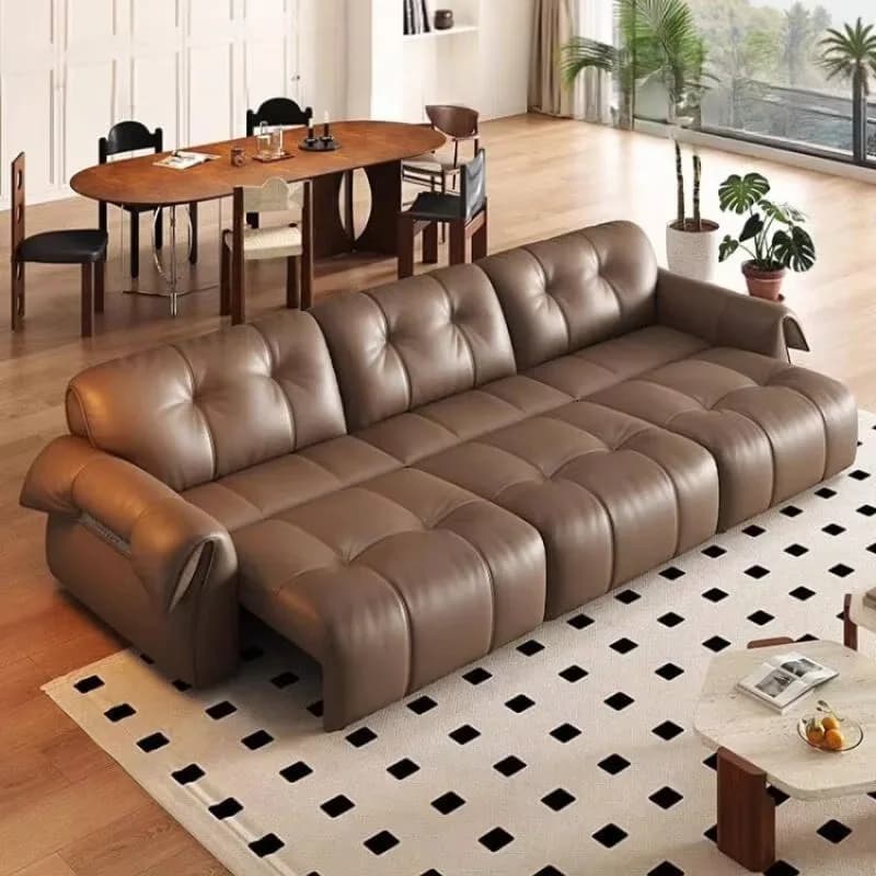 Extension Waterproof Electric Sofa Living Room Lazy Sleeper Loveseat Recliner Sofa Modern Luxury Divano Sottovuoto Furniture