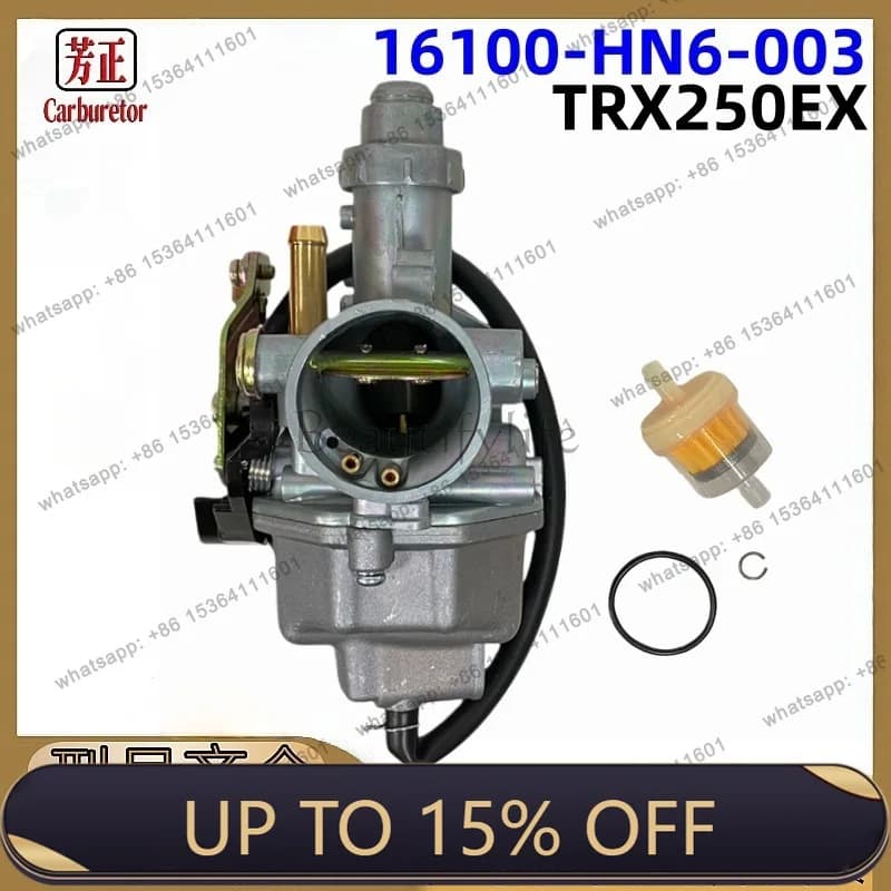 LS16100-HN6-003 Motorcycle Carburetor for TRX250EX Sportrax 250 Cross Border