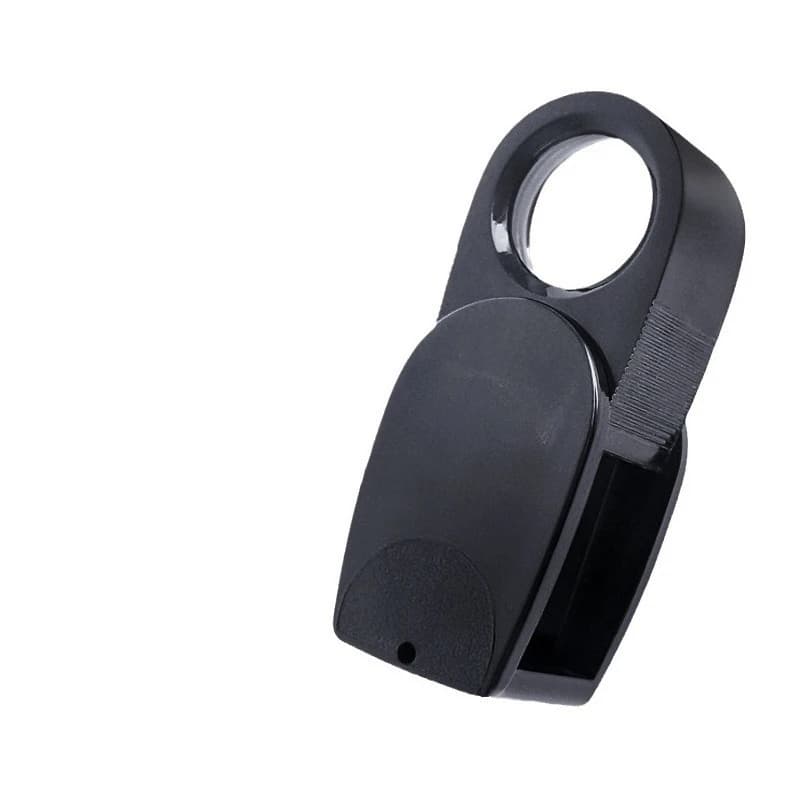 Three-piece composite lens portable wide field of view high-end magnifying glass