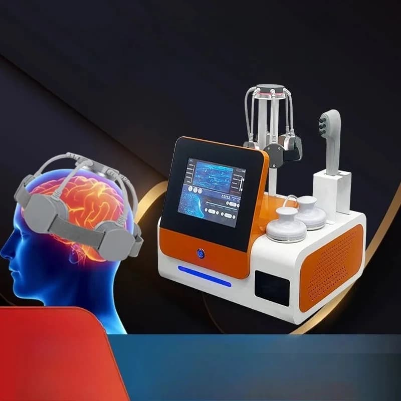 5d brain anti-aging magnetic quantum brain gold multi-functional massage physiotherapy instrument
