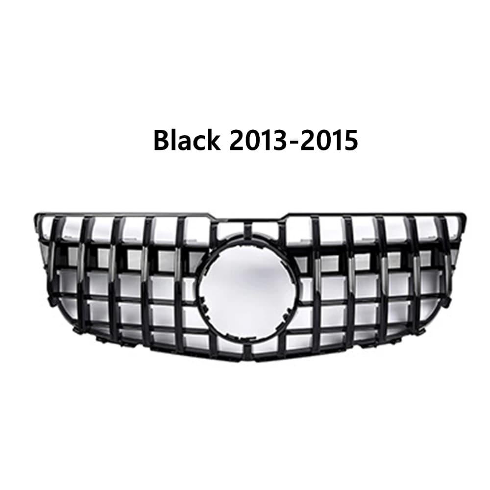 For Mercedes Benz GLK X204 2008-2012 2013-2015 Decorative hood mesh adjustment replacement facelift sports front bumper Grille