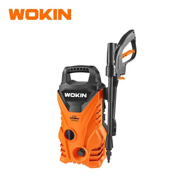 WOKIN 857207 120v 105bar Electric Portable High Pressure Washer With Self-Priming Function