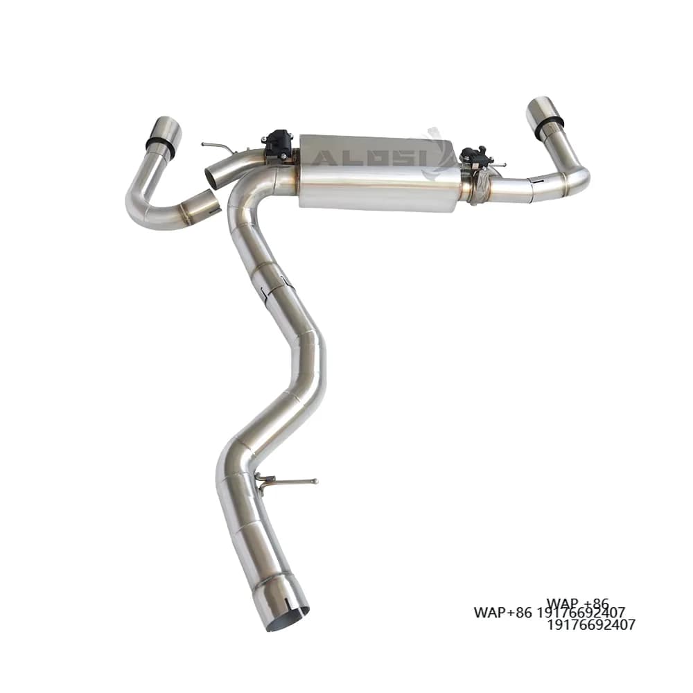 BMW2 Series 230i G42 B48 2.0T 2020-2024 for Cat Back Exhaust System 304 Stainless Steel Valve Exhaust Pipe Muffler Controller
